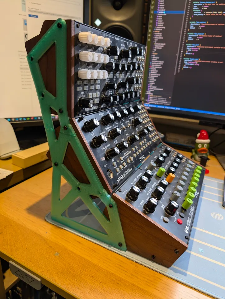 3 Tier Moog Sound Studio Stand by Vanamode | Download free STL