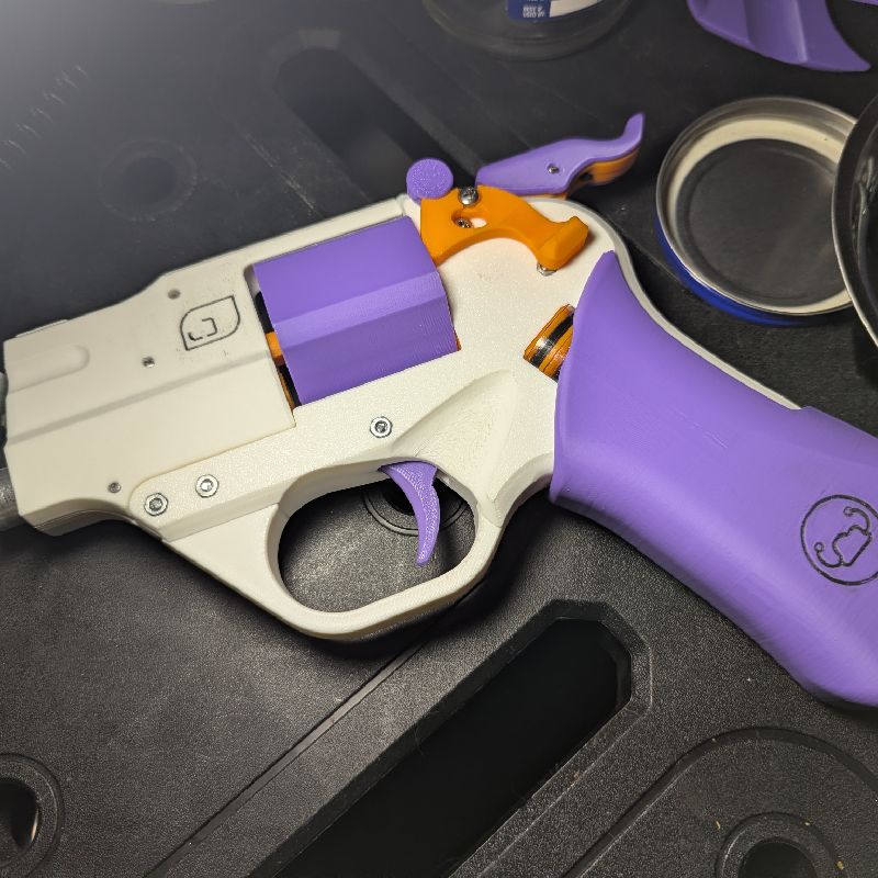 SIDETRACK - Hammer Prime Revolver Blaster by Mighty Shrub | Download ...