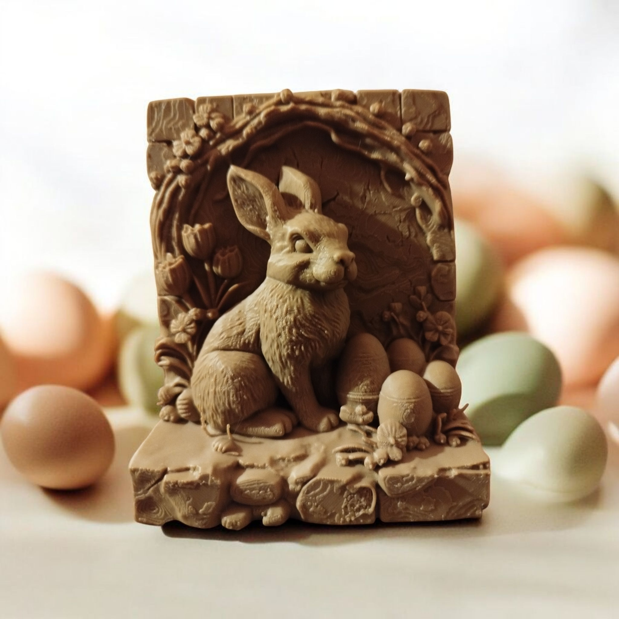 Rabbit Among Spring Blossoms – Easter Bunny Relief