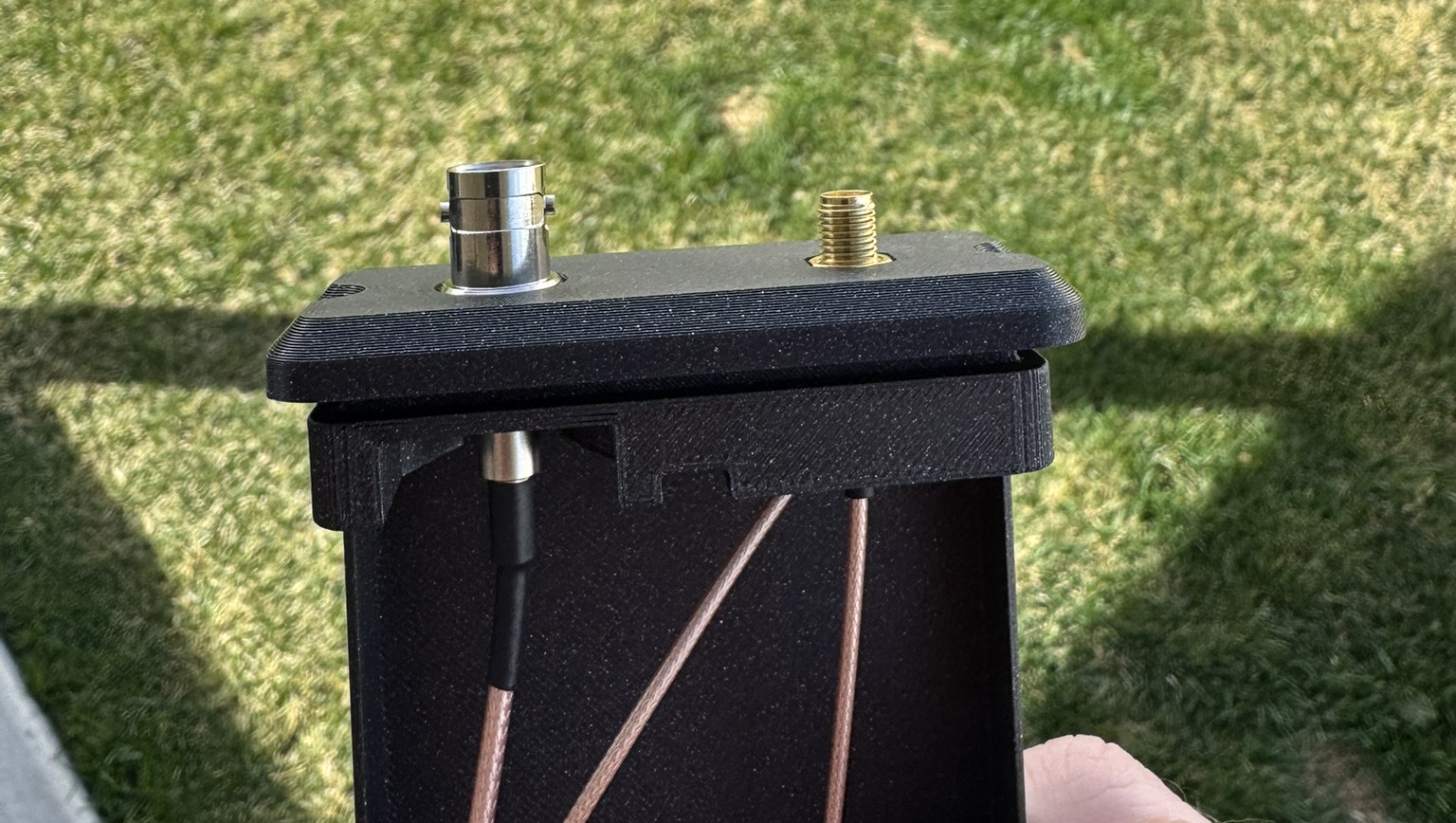 Meshtastic RAK19007 WisBlock Case w/BNC and SMA