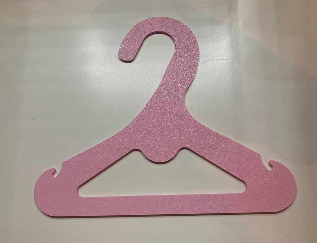Baby born hanger with bigger hook