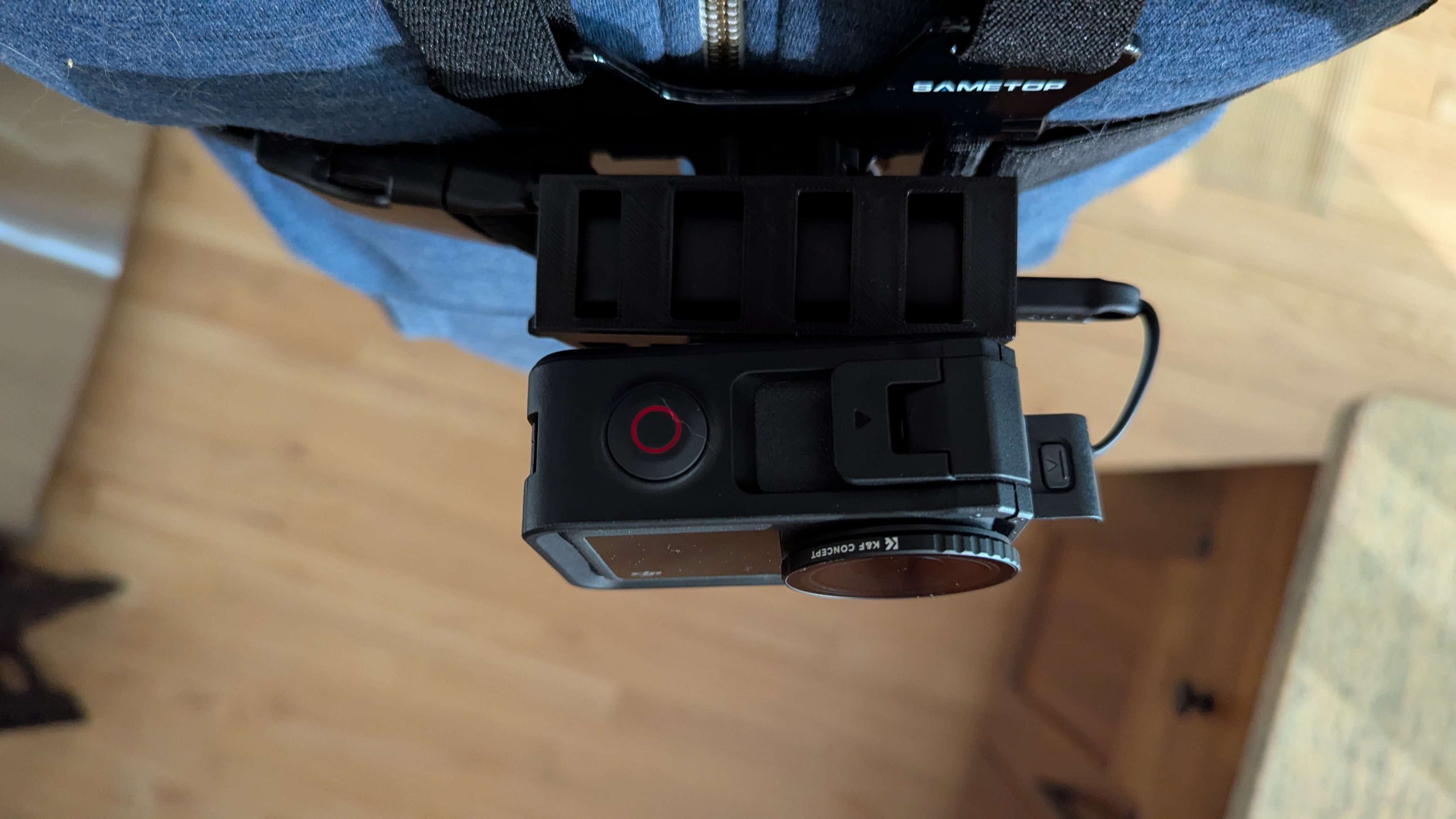 IRL Streaming Chest Mount Battery and Camera Accessory