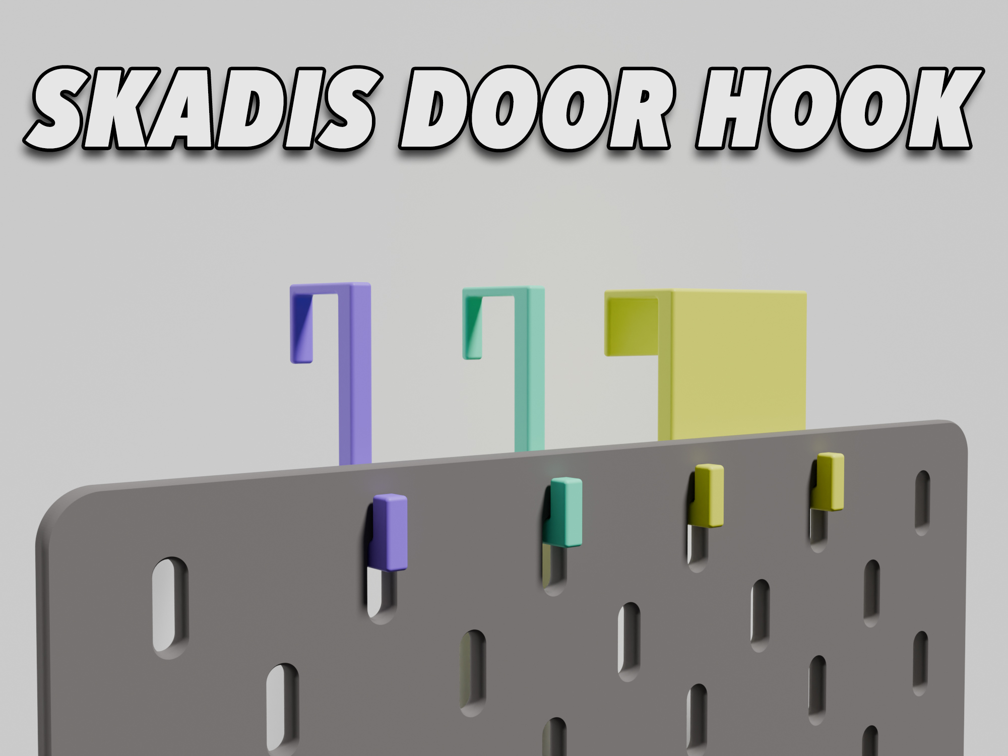 SKADIS door hook