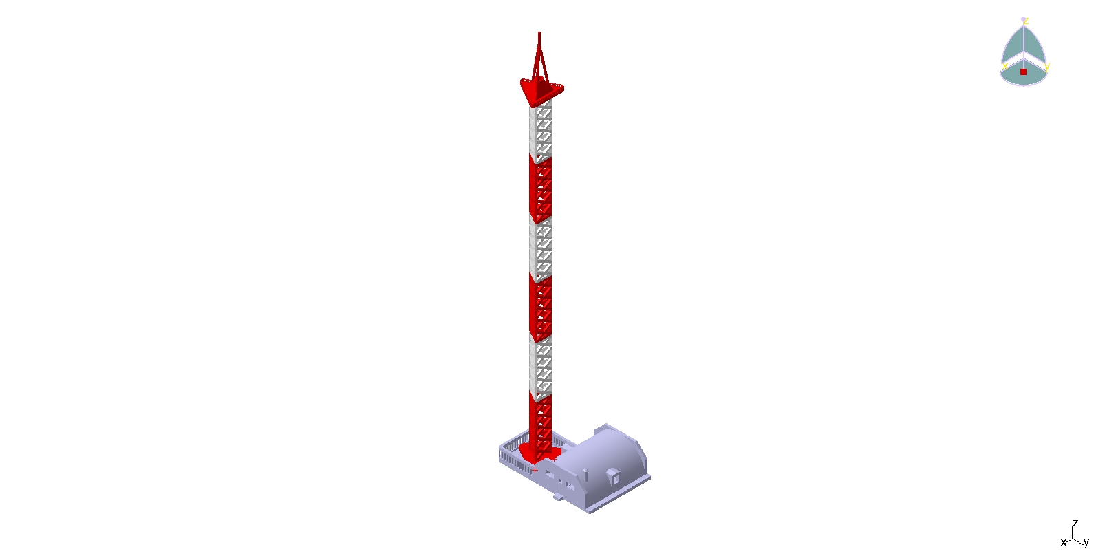 NSCALE TOWER for train layout