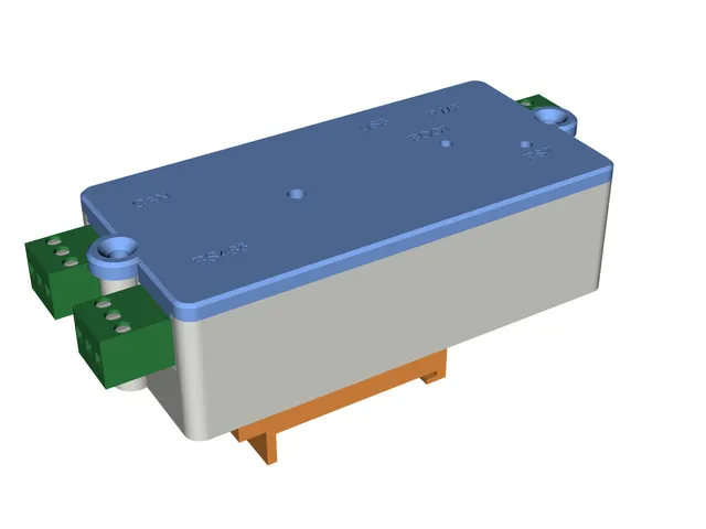 LilyGo T-CAN485 DIN-rail enclosure