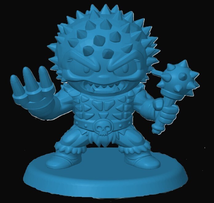 Spikor Inspired Chibi — miniatura 3