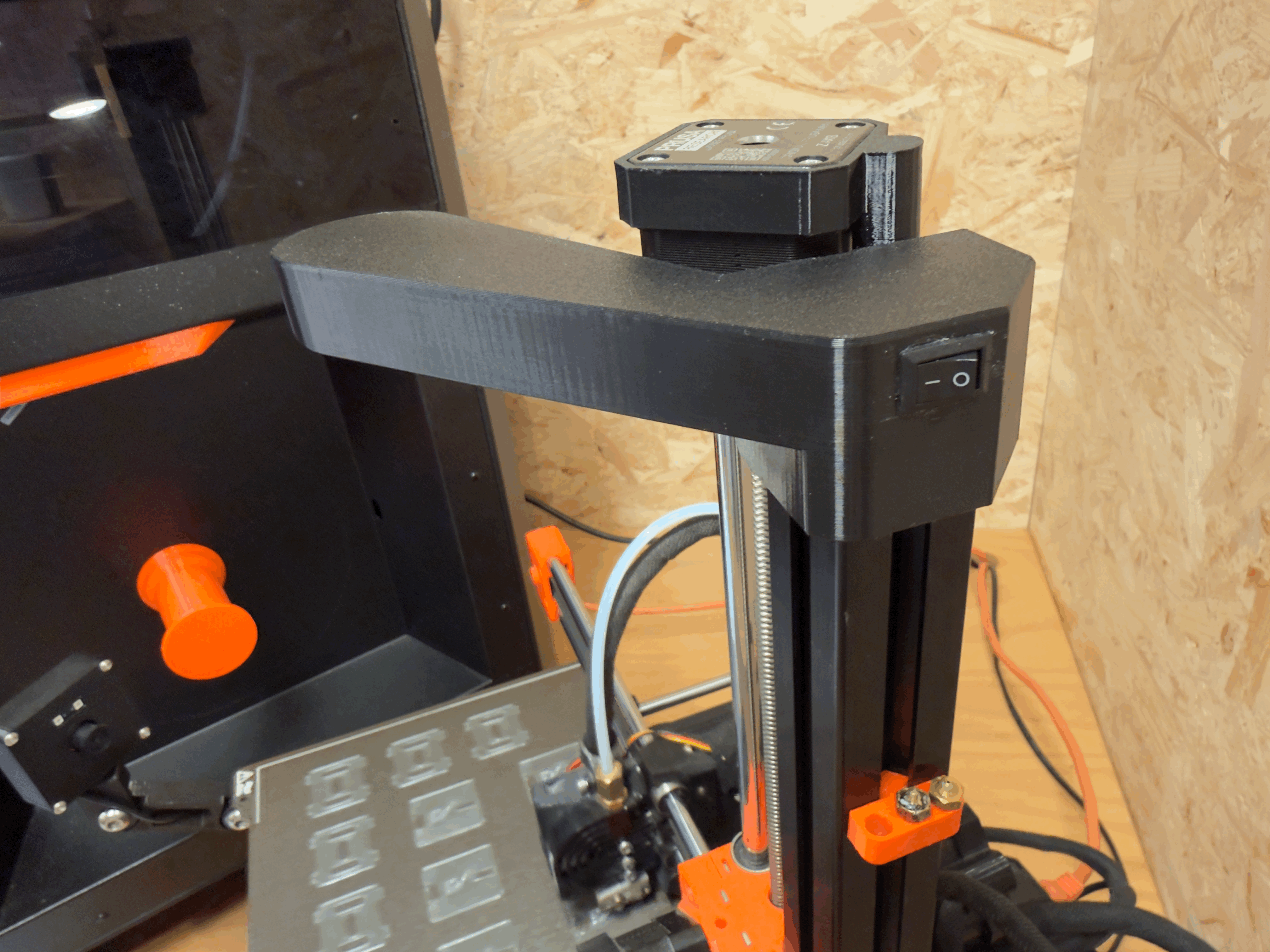 Prusa Mini Lamp with Switch (IKEA Kapplake)