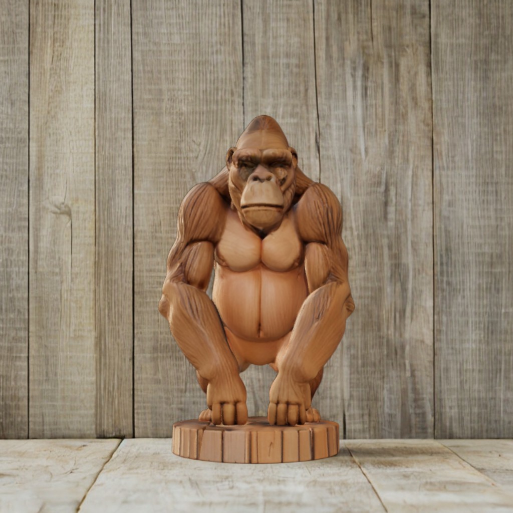 Carved Ape
