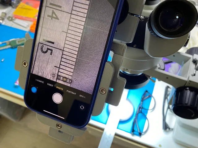MicroMount - A universal phone adapter for Chinese microscopes (and works on modern phones too!)