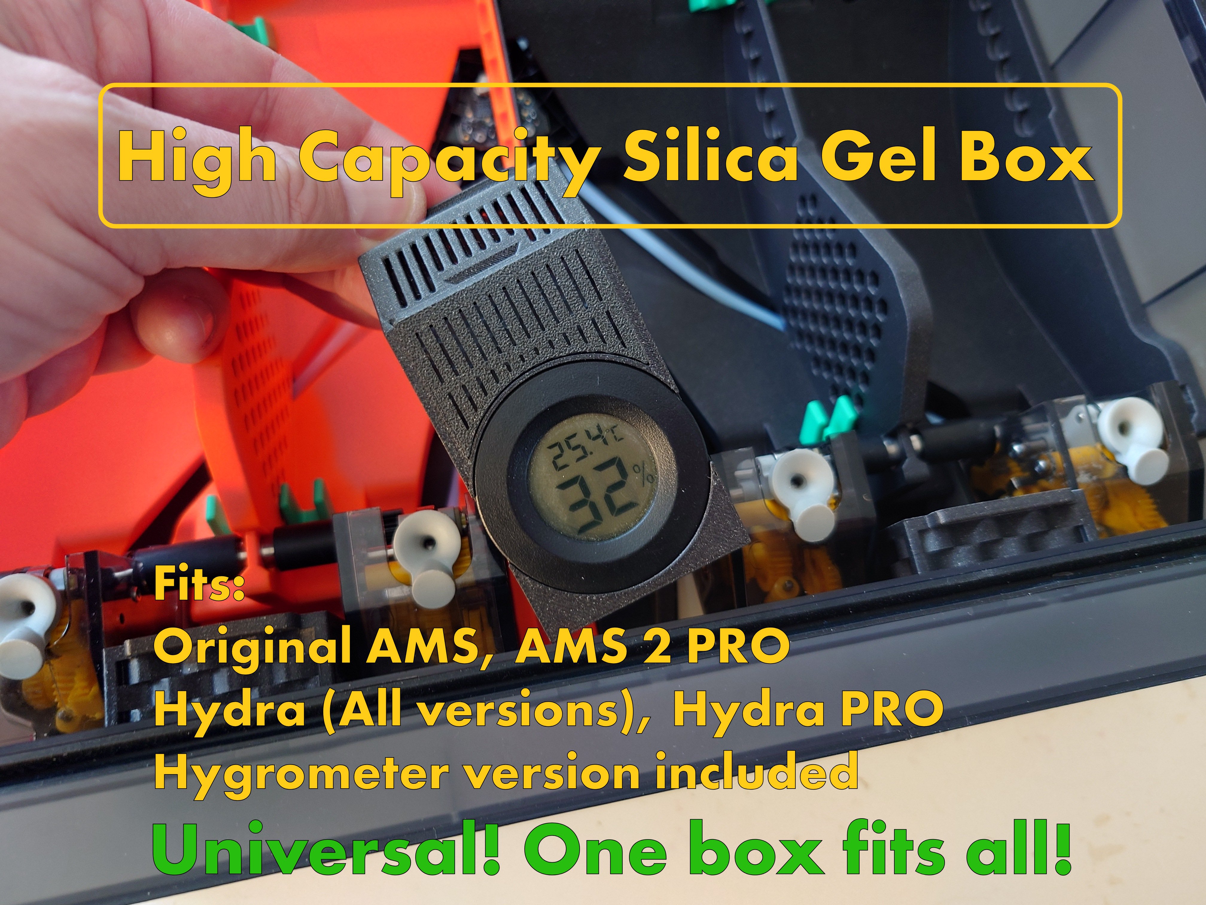 High Capacity AMS Silica Dry Box