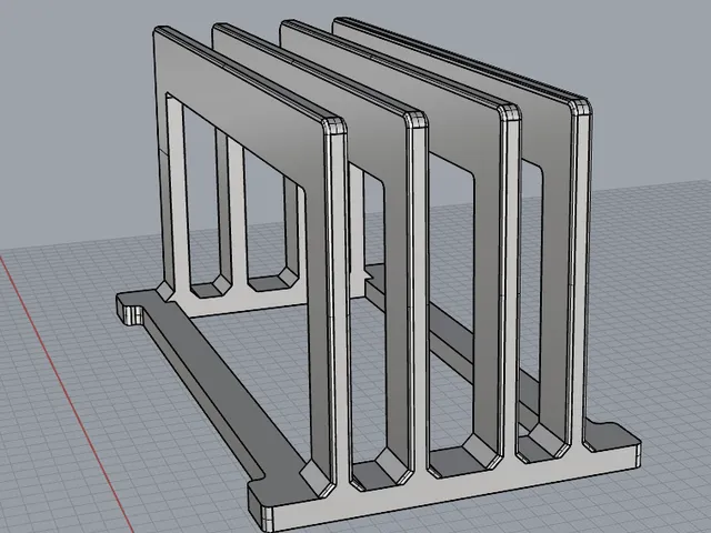 Universal Vertical Laptop Stand