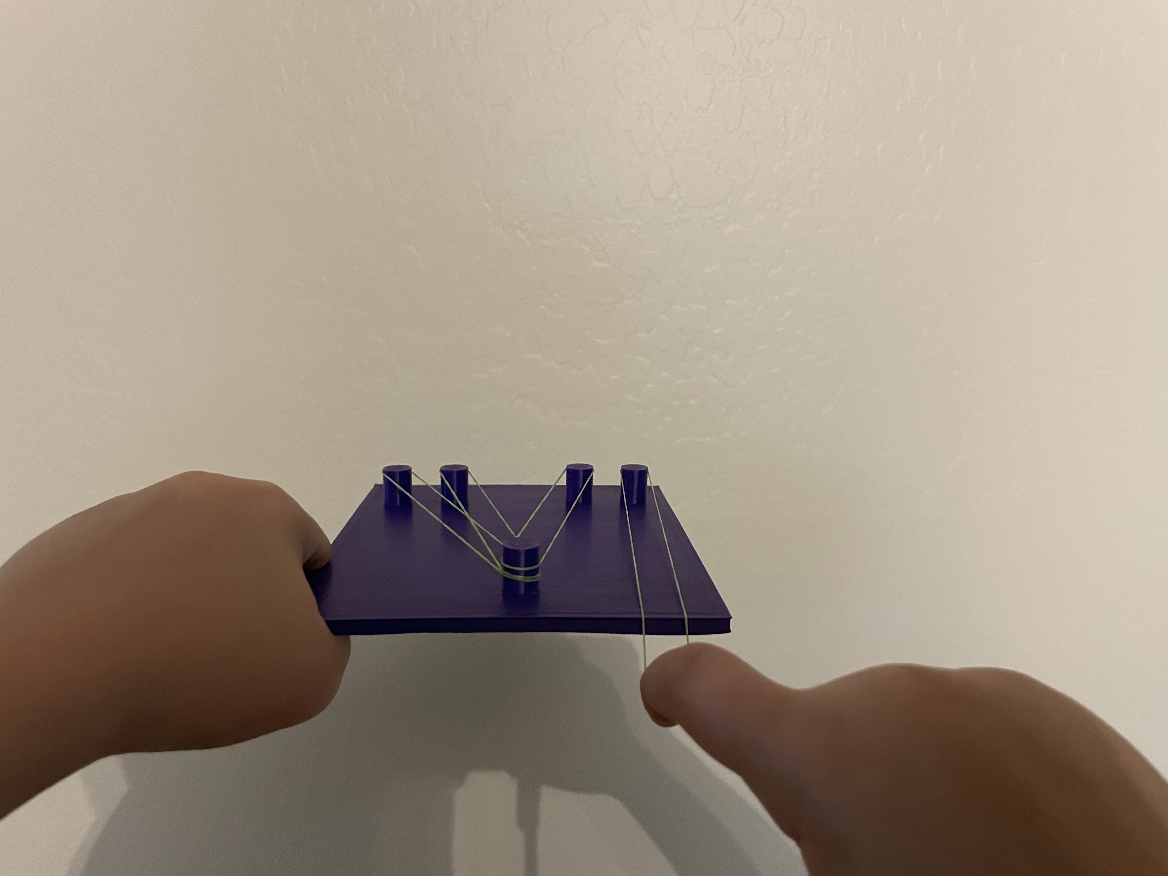 Rubberband gun (shoots up to 25 feet) 3D model