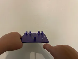 Rubberband gun (shoots up to 25 feet)