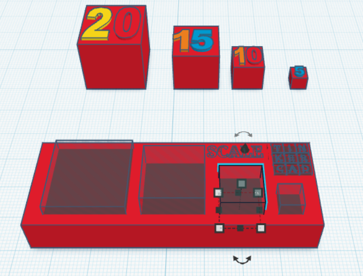 Tinkercad Scale
