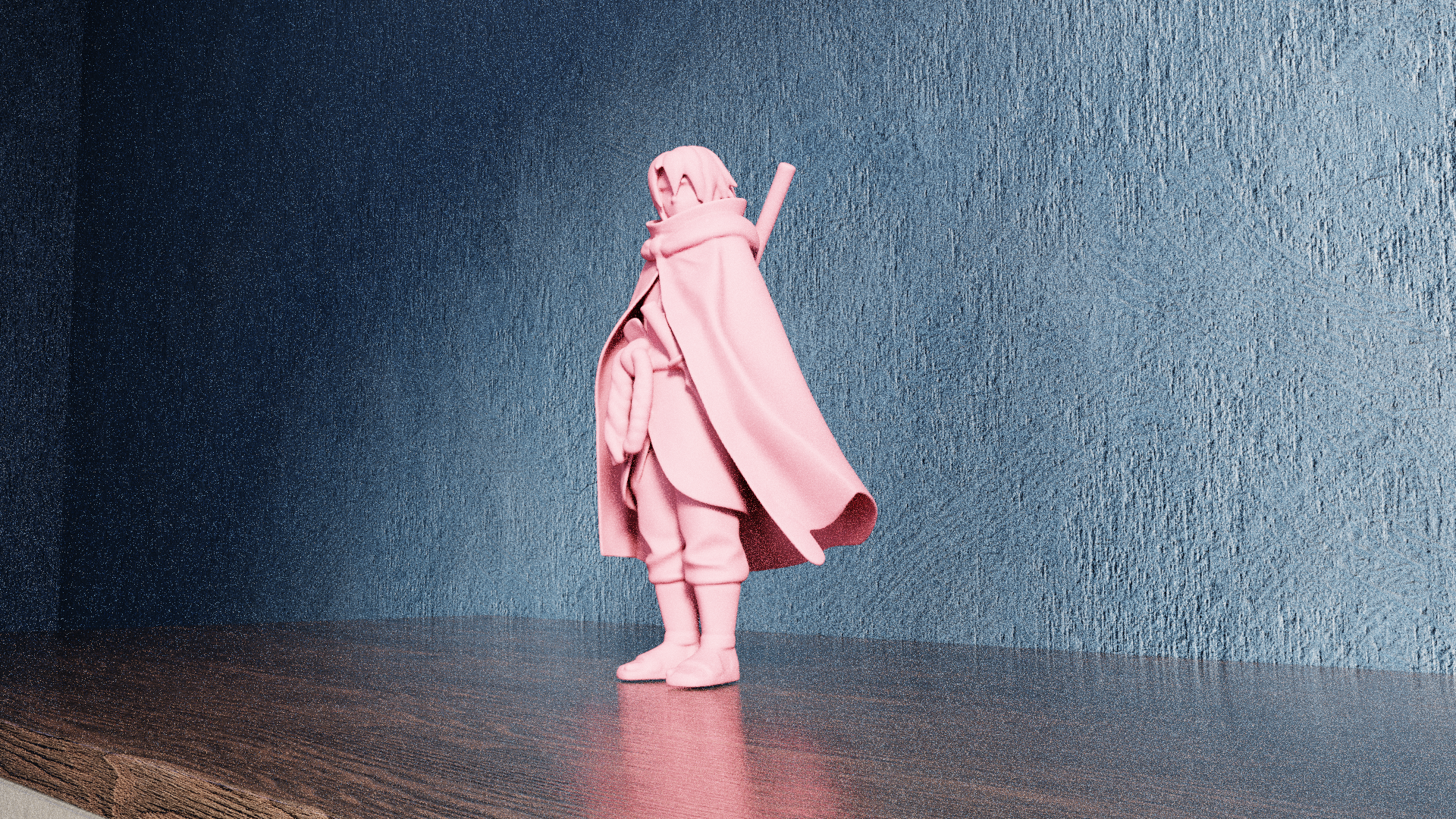 Miniatura 9 do modelo 3D Saske Uchiha