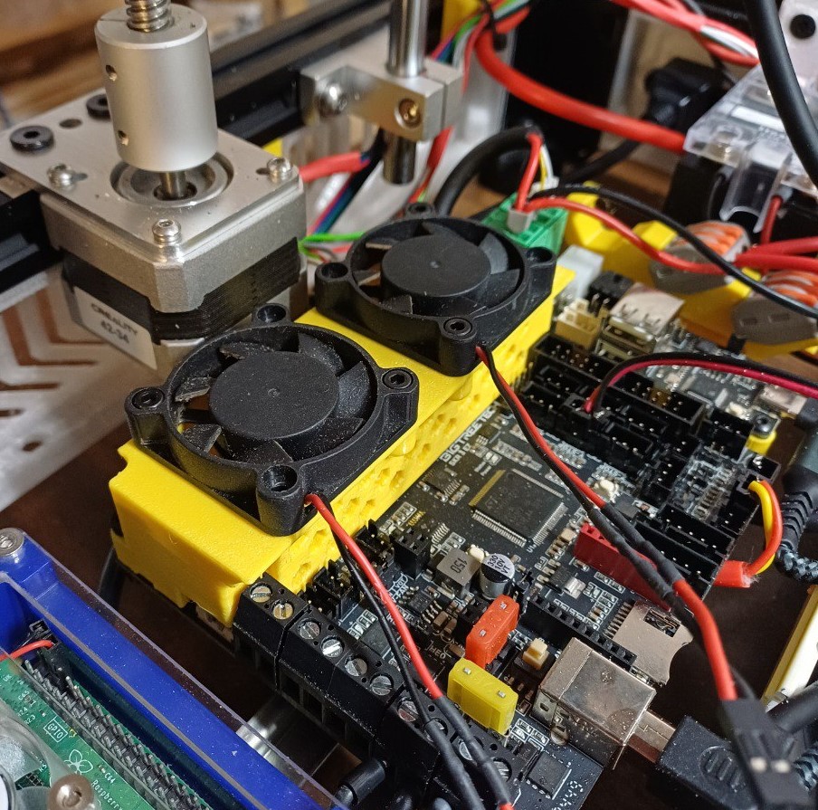 SKR 3 EZ - Driver Cooling dual 40mm Fans