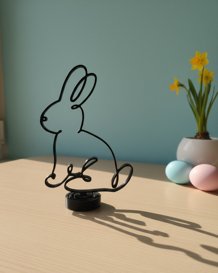 Easter bunny decoration