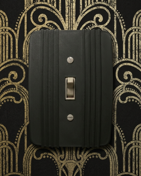 Art Deco Light Switch Cover