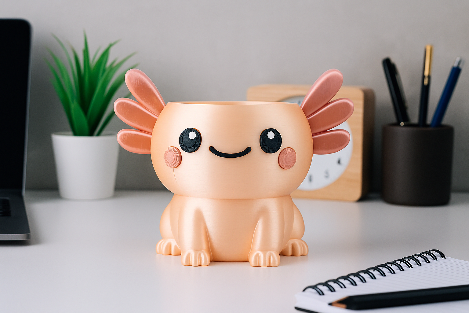 Axolotl Desk Holder