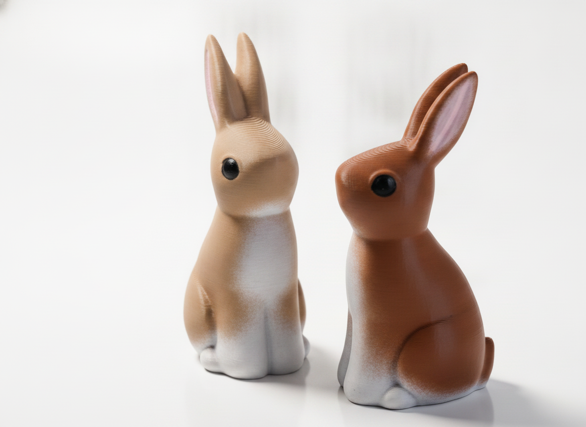 Simple Marble Rabbit Prop