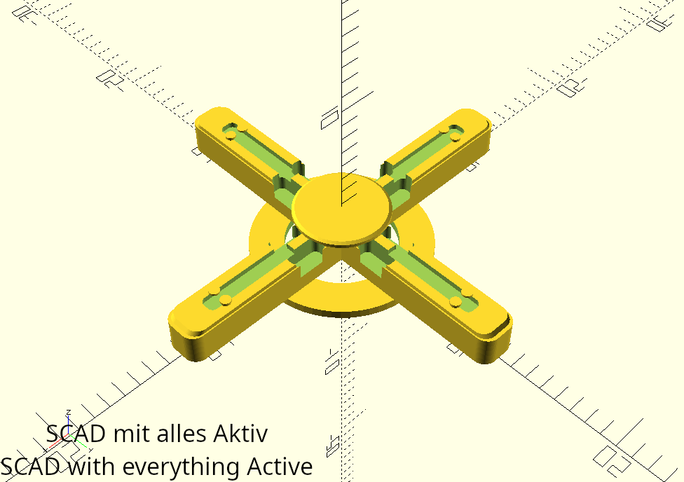 [SCAD] Fließenkreuz / Fliessenkreuz / Fliesenkreuz / Tile Cross / TIle Spacer