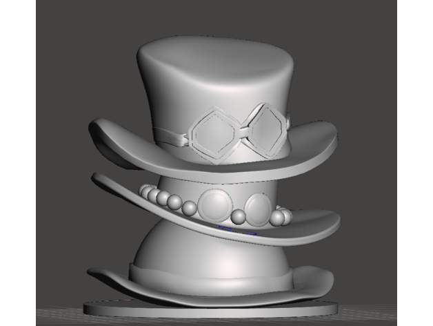One Piece Hat Stack - Luffy, Ace, Sabo