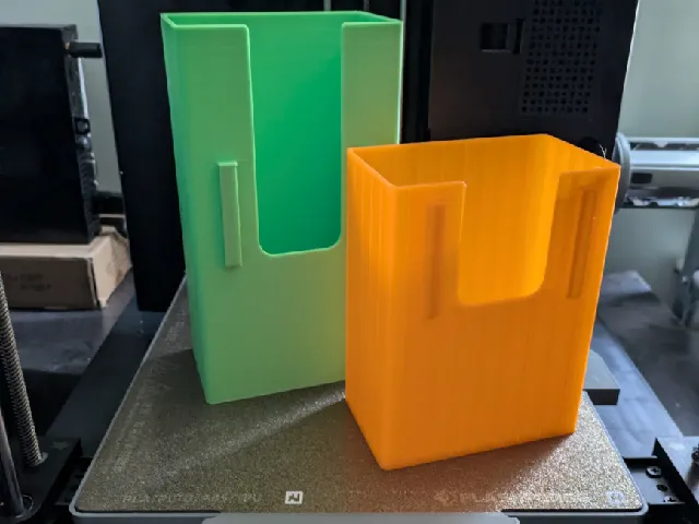 removable purge bin for Flashforge AD5X - tall version