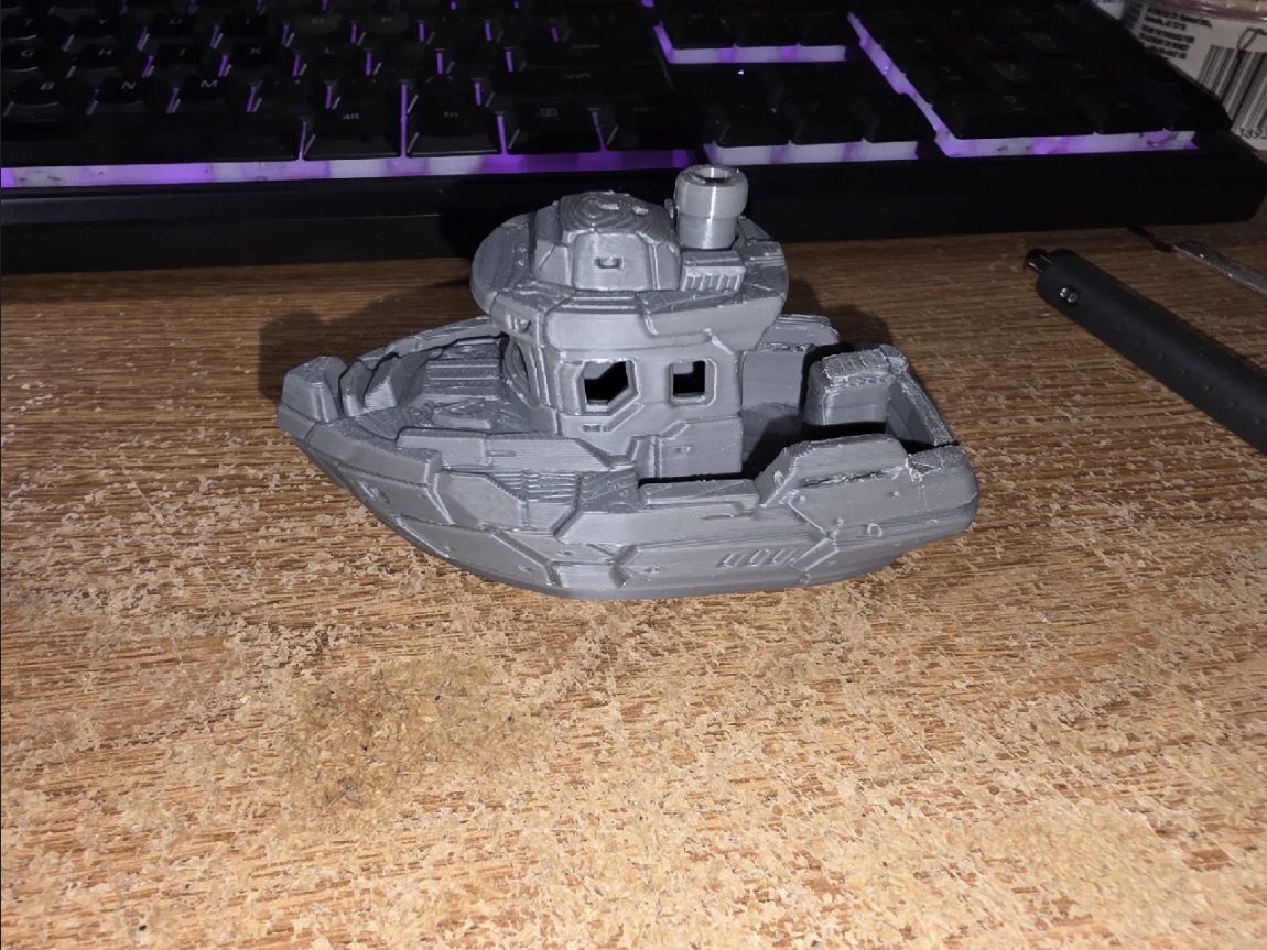 Armoured Plate Benchy