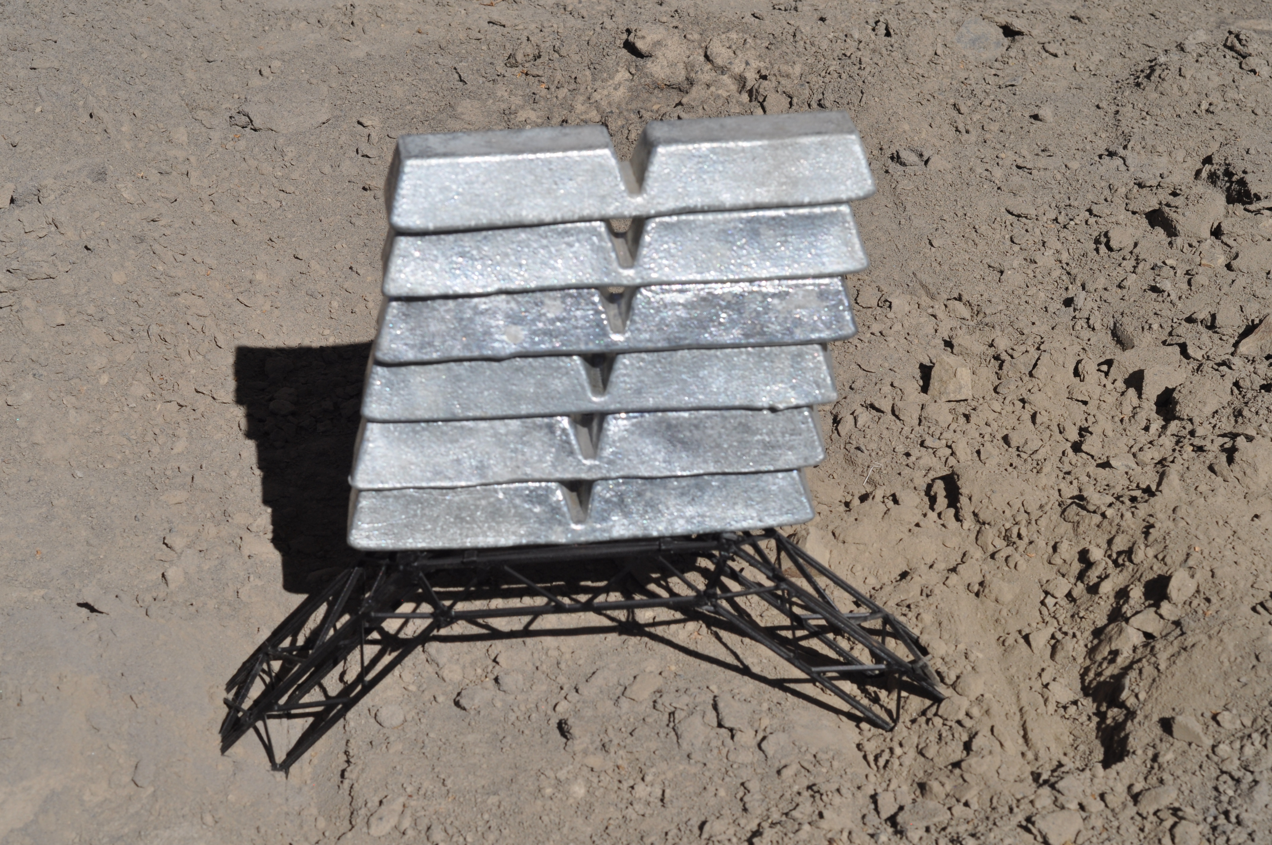 Trapezoidal L-truss: clip together construction module — miniatura 5
