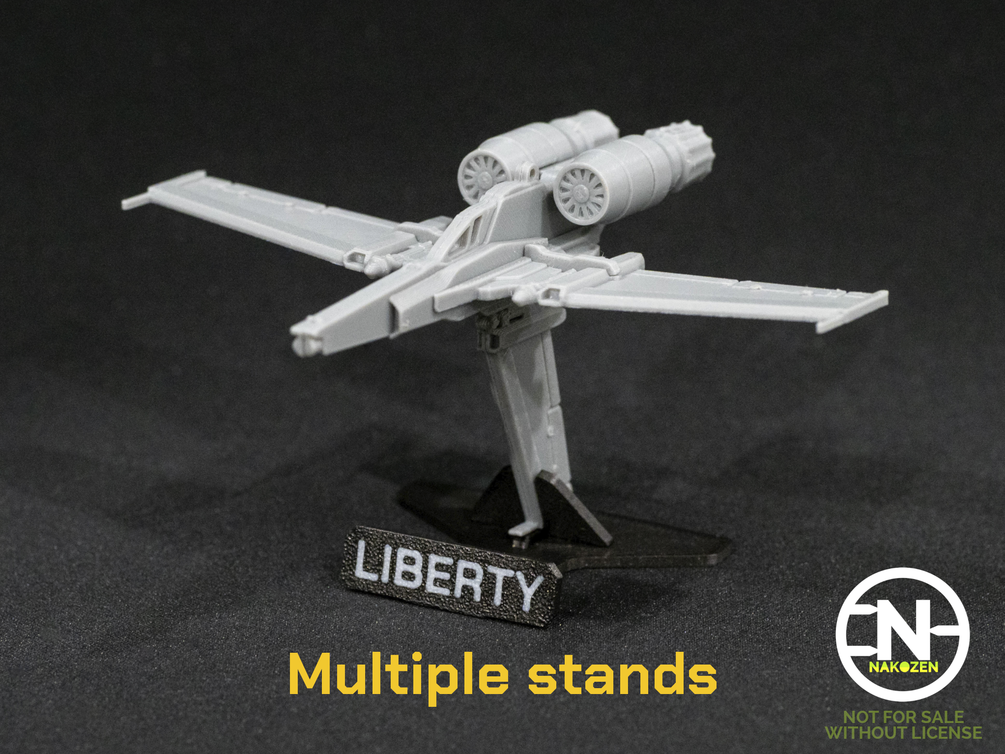 Miniatura 3 do modelo 3D Helldivers 2 Eagle 1 Kit card