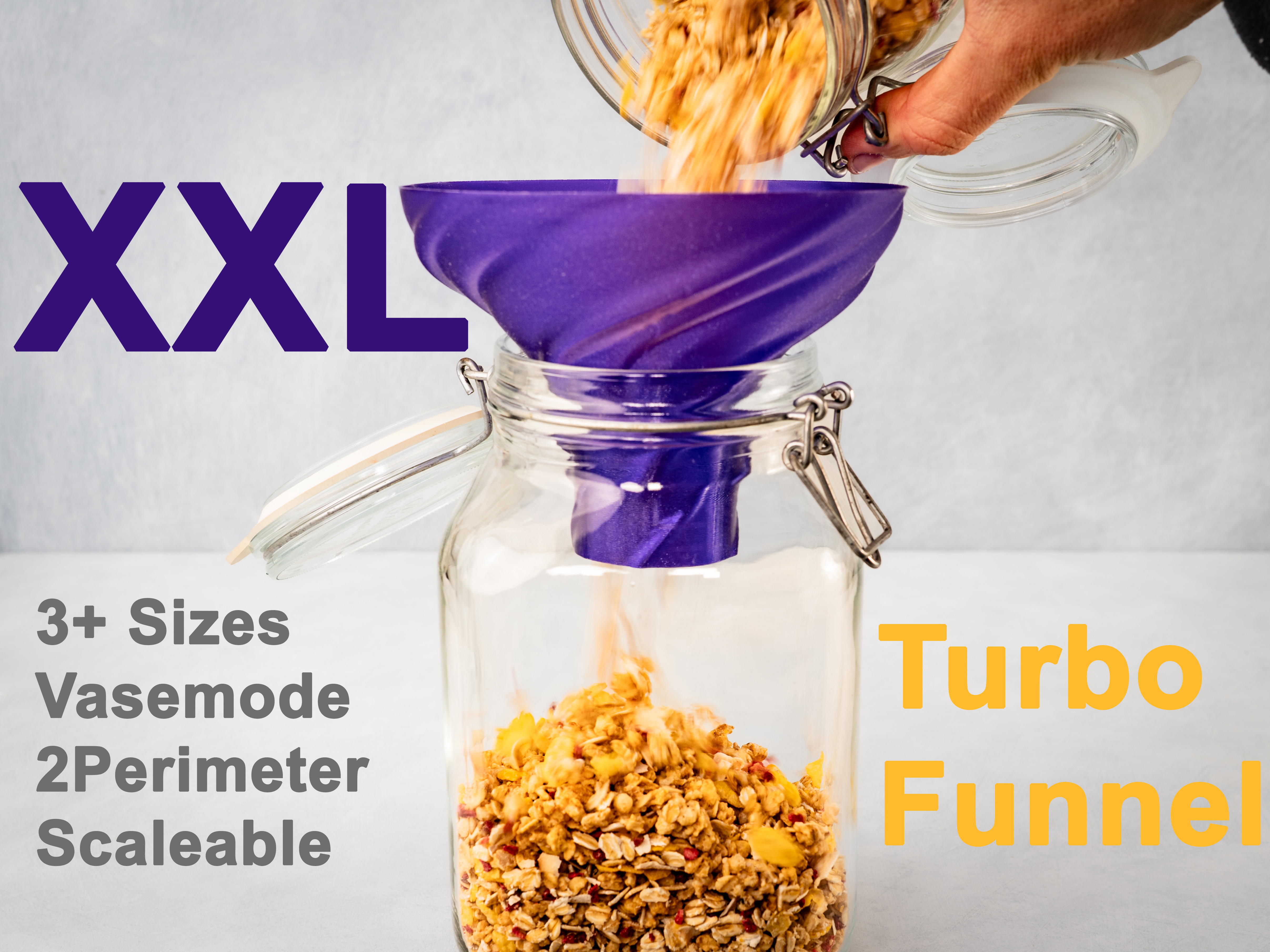 Turbo Funnel XXL Big Opening! Vasemode, 2 Perimeter, Scaleable