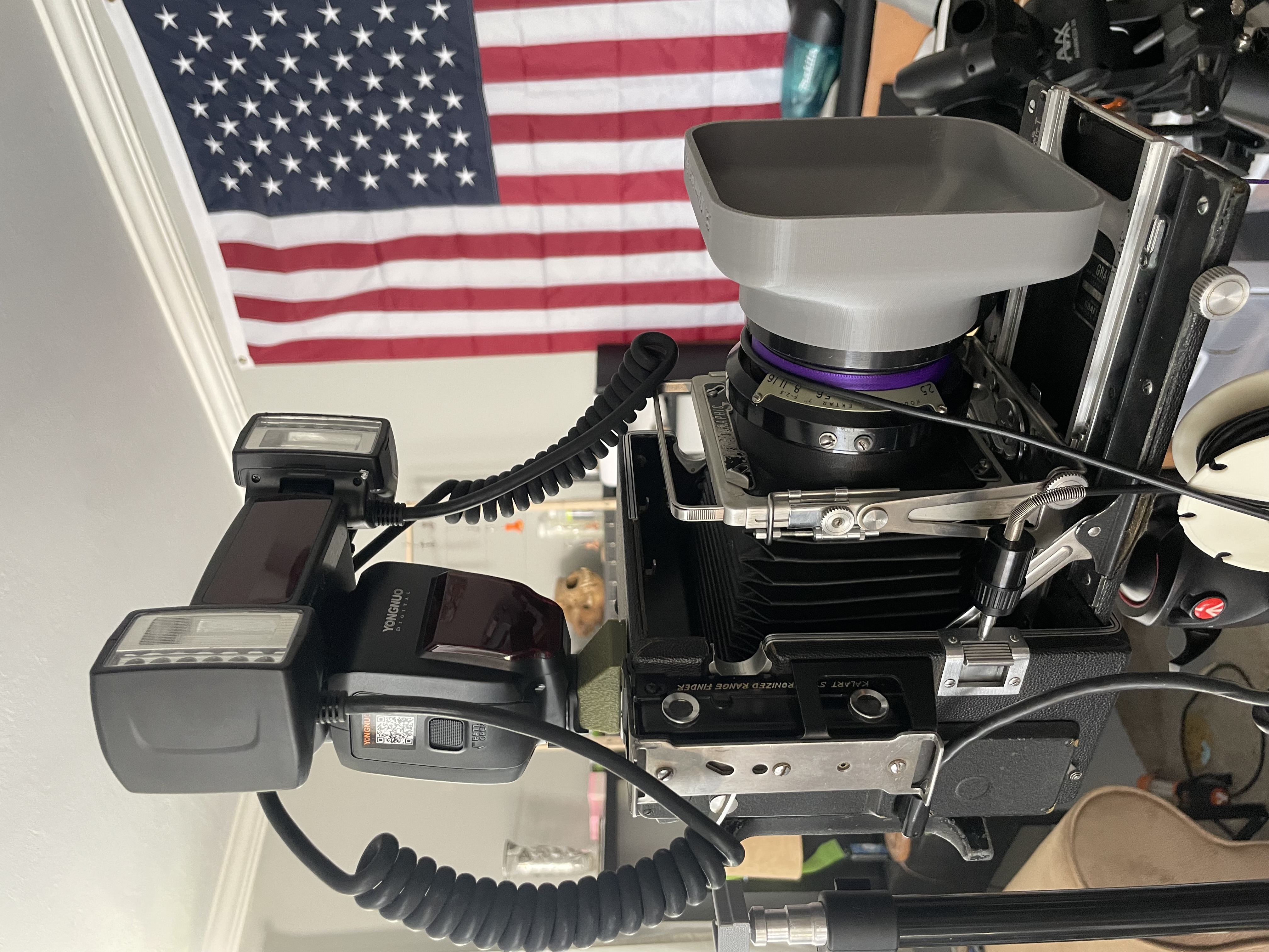 Graflex Speed Graphic Viewfinder mount shoe adapter