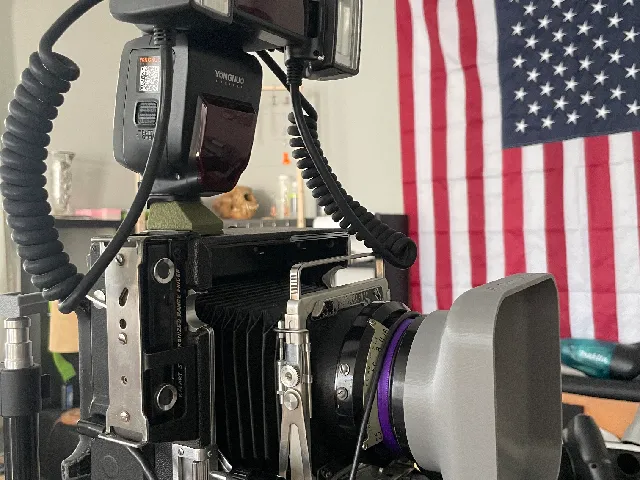 Graflex Speed Graphic Viewfinder mount shoe adapter