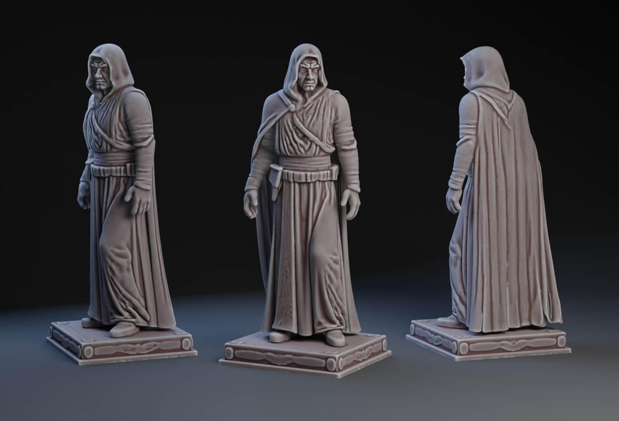 Old Republic Jedi Night Statue