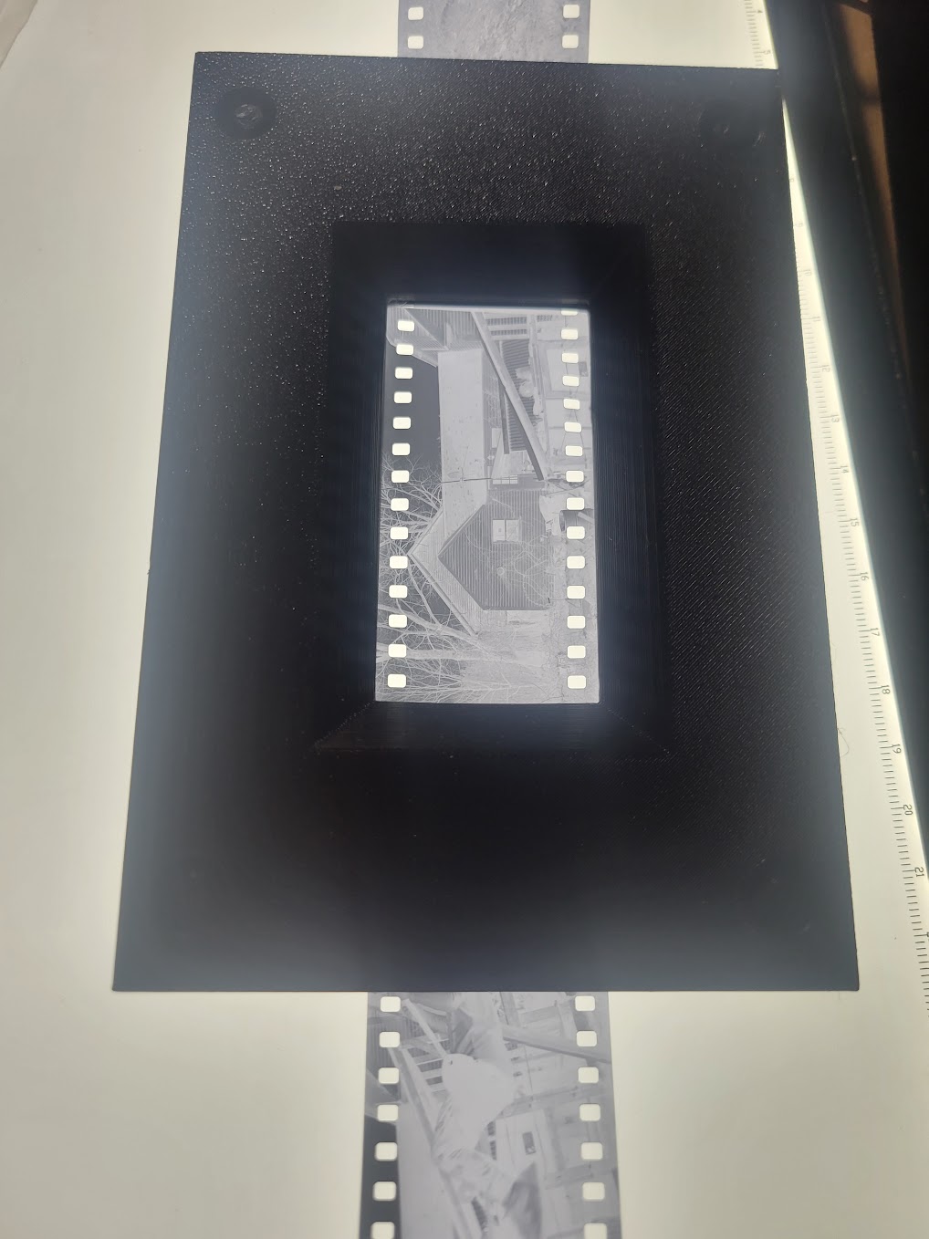DSLR Scanning Mask for Panoramic 35mm