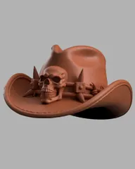 Skull Cowboy Hat