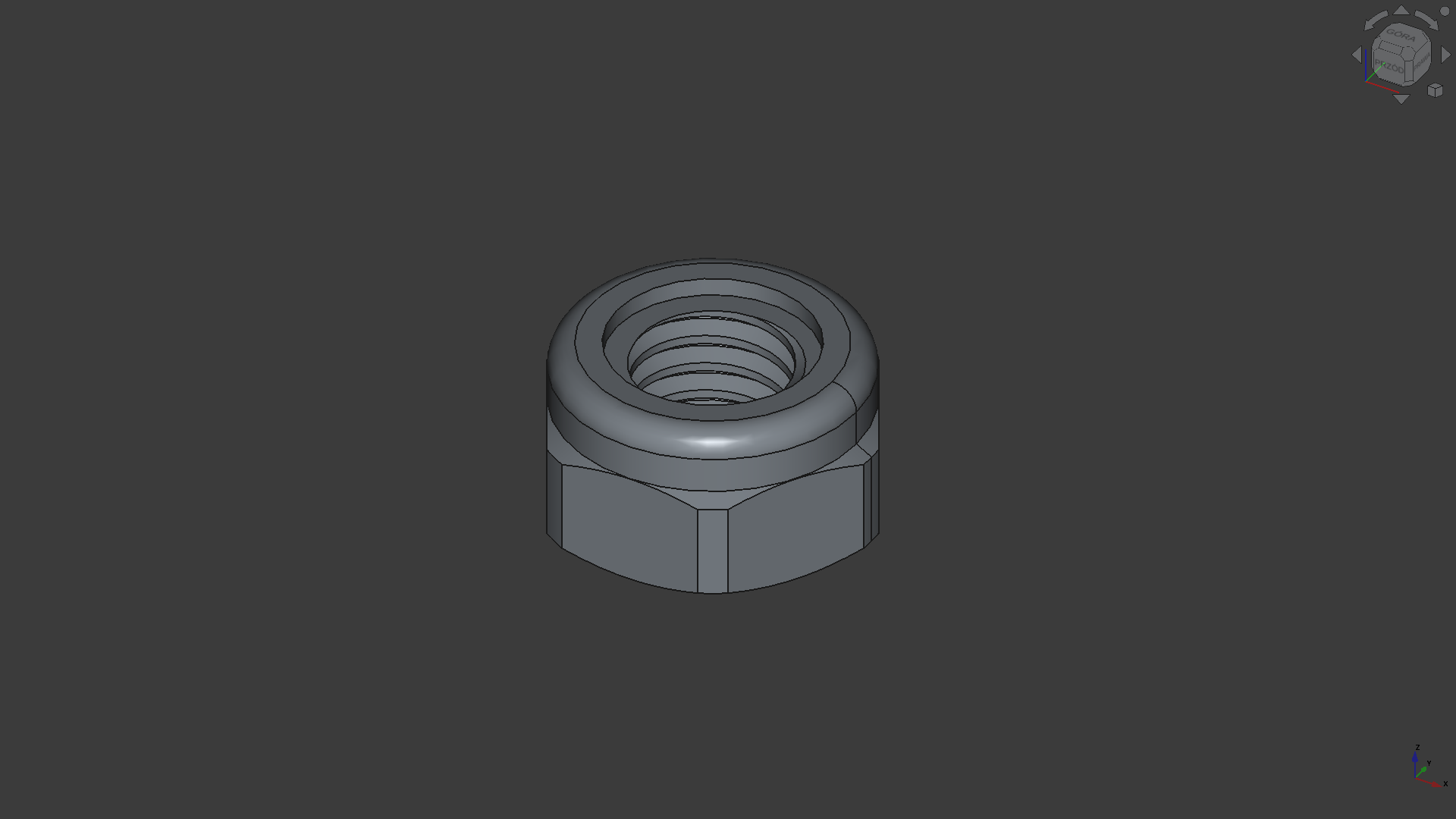 DIN 985 Nuts M3 - M30