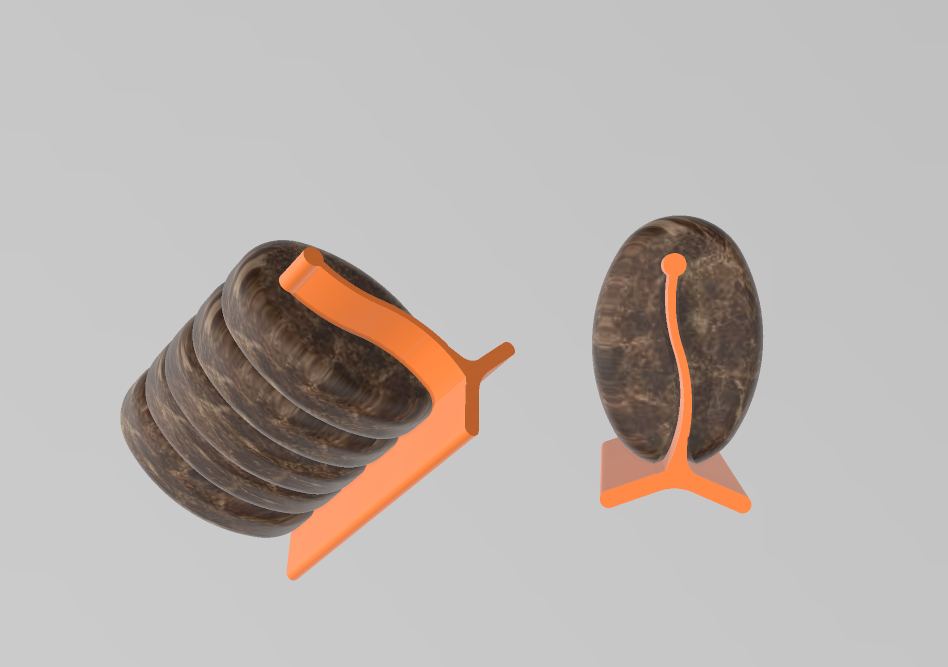 Coffee Bean Bag Clip Holder