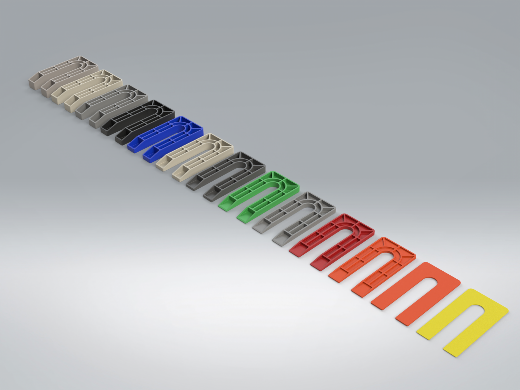 Shims Space Distance 0.5-12mm