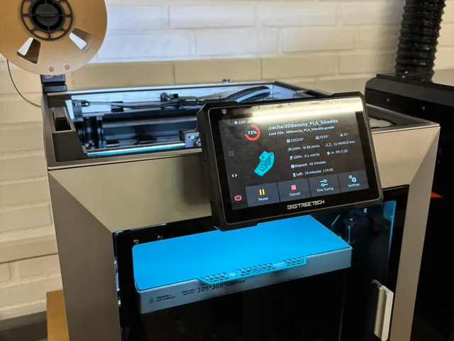 Qidi Plus 4 + BIGTREETECH Pad 7 Mount