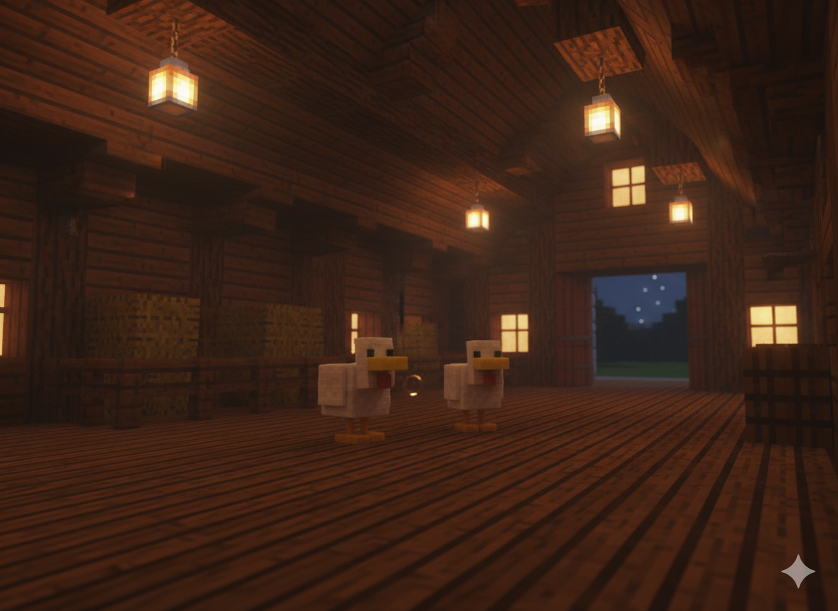 Miniatura 7 do modelo 3D Minecraft Chicken Duck