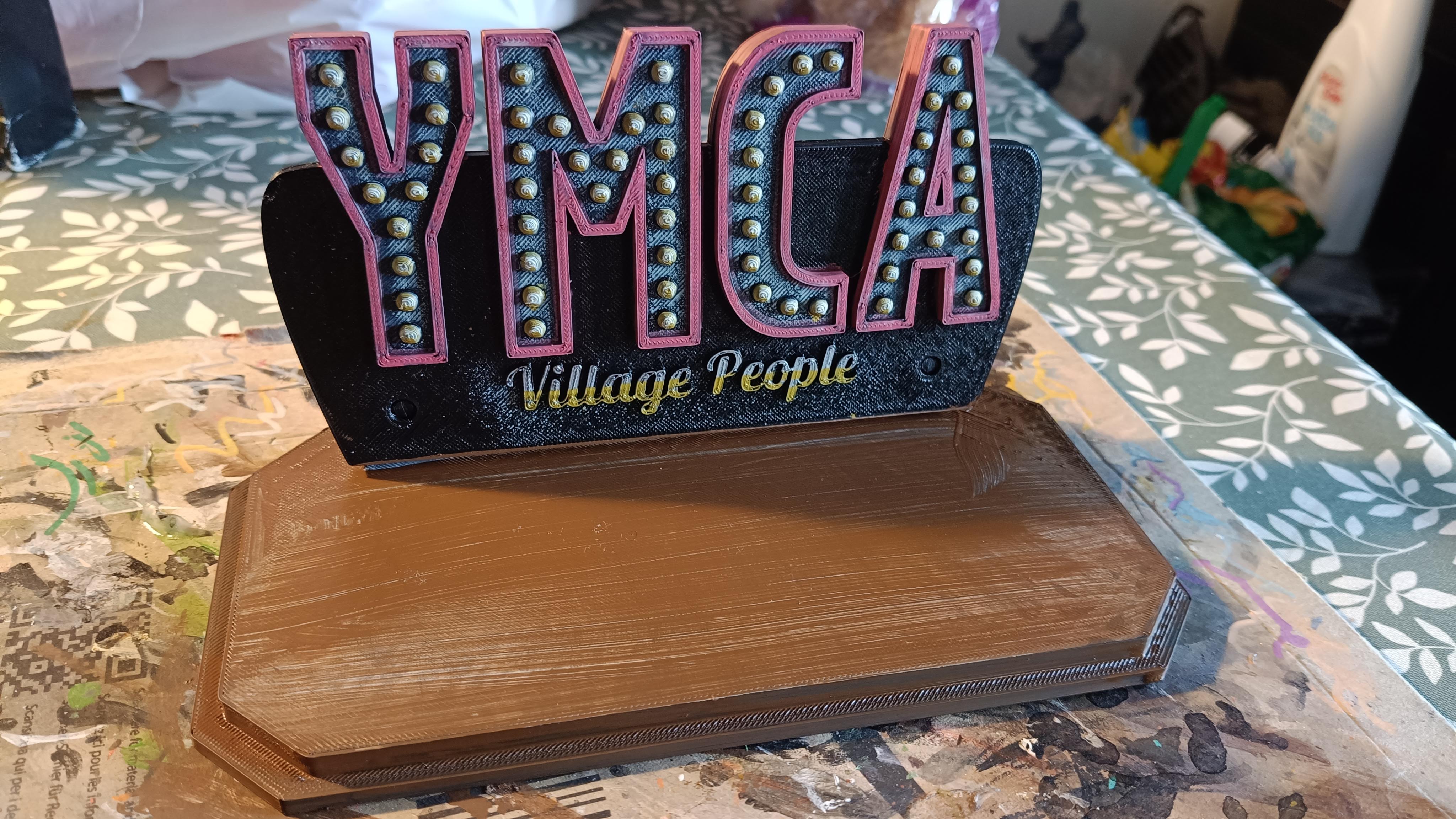 YMCA Stage 3D model