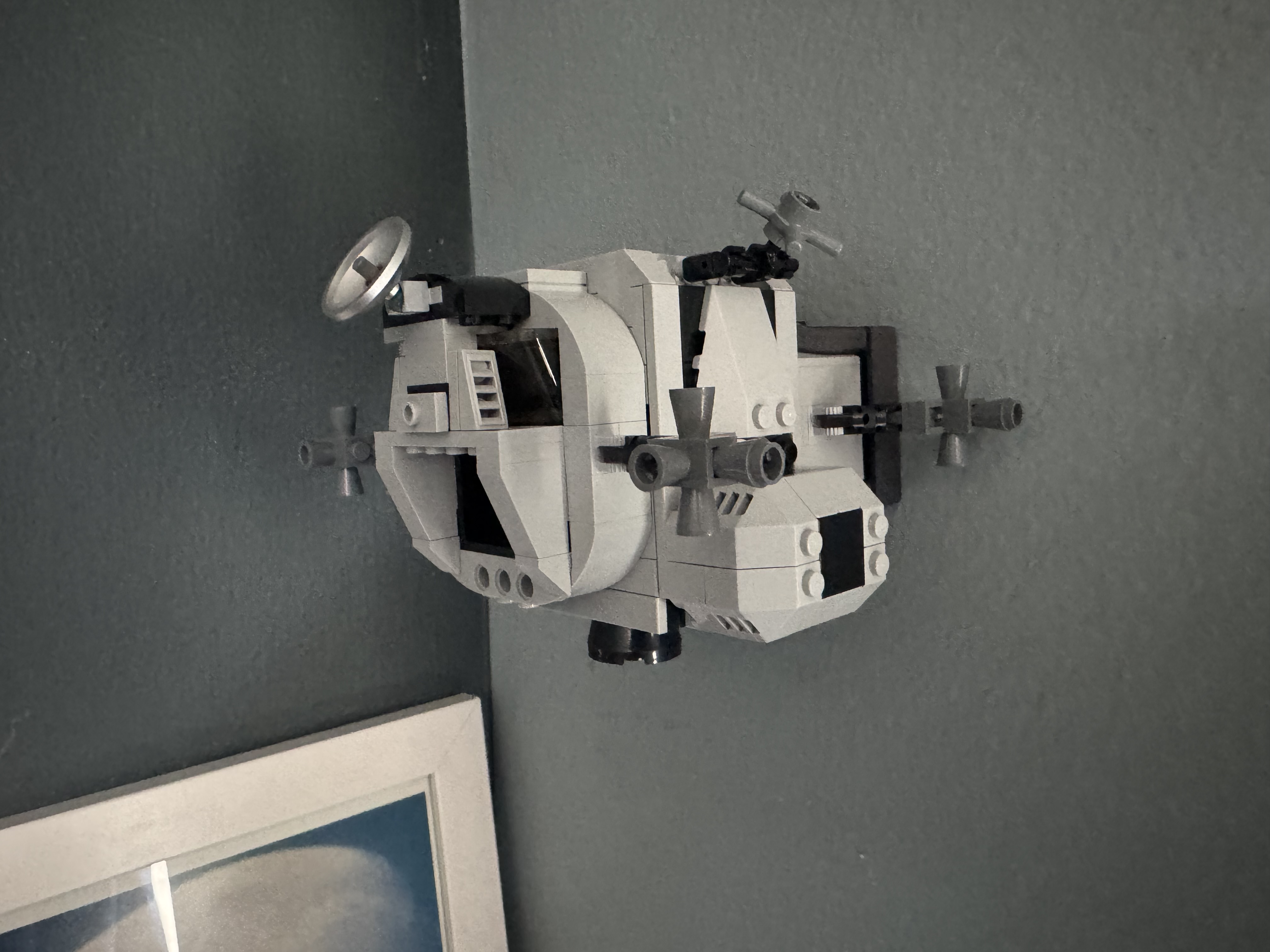 Lego Apollo 11 Lunar Lander Wall Mount