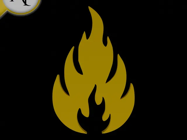 Simple Flame Symbol - 2D Art