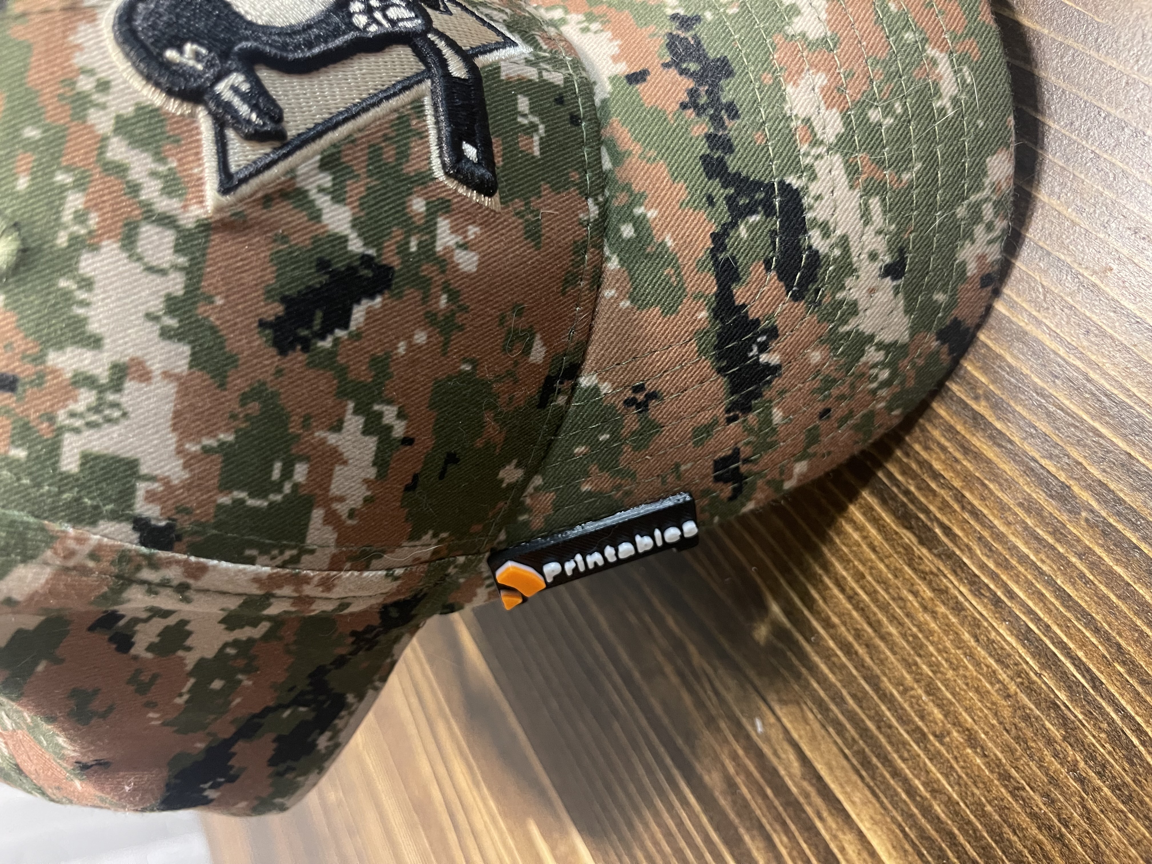 PRINTABLES CUSTOM HAT CLIP WITH LOGO