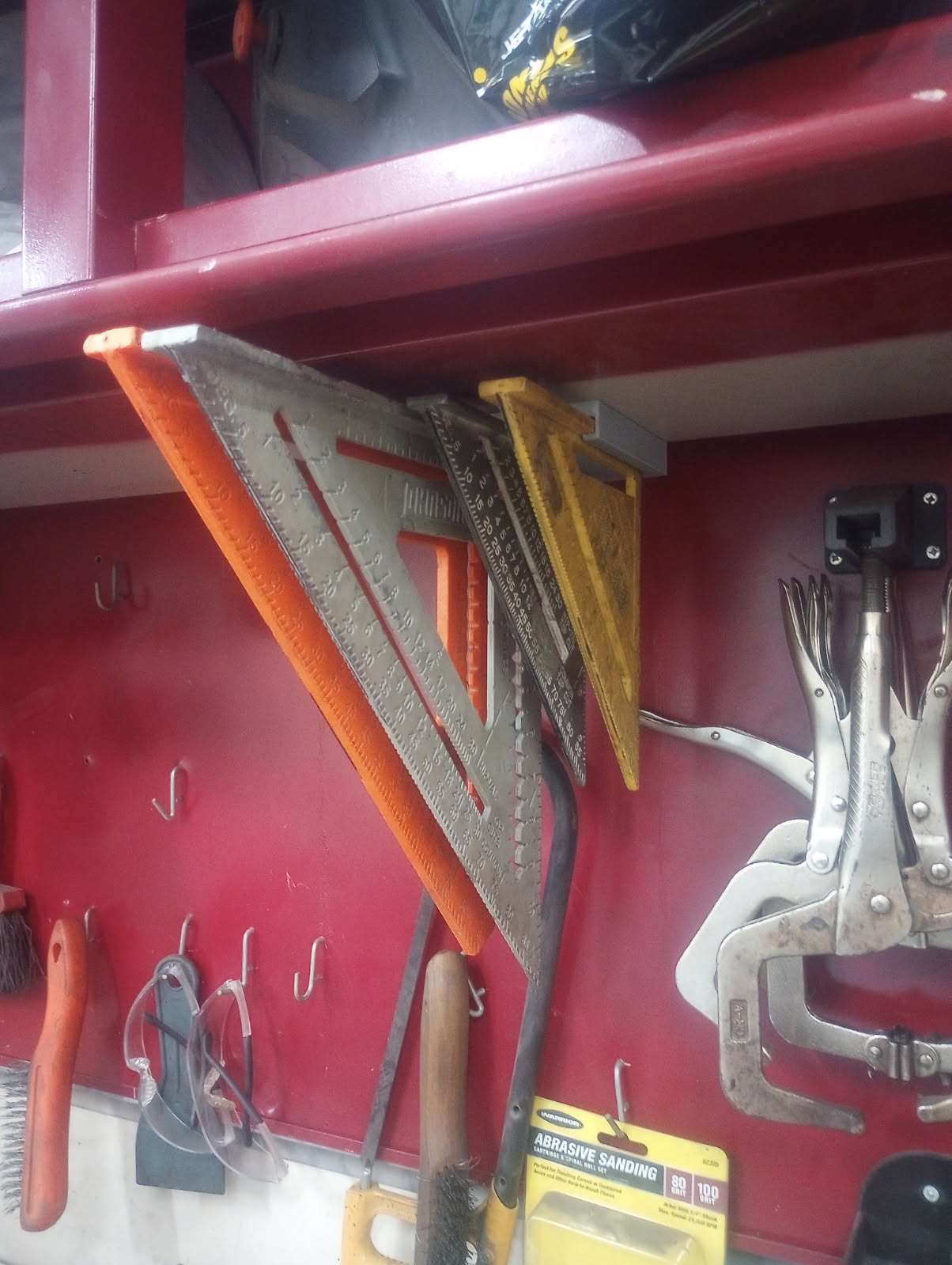 Speed square holder