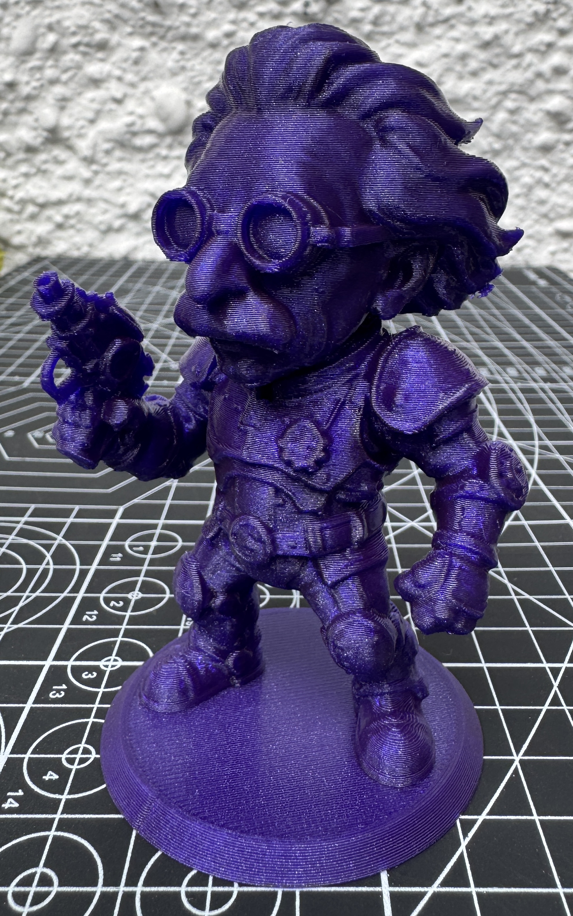 Miniatura 2 do modelo 3D Albert Einstein Steampunk Figur