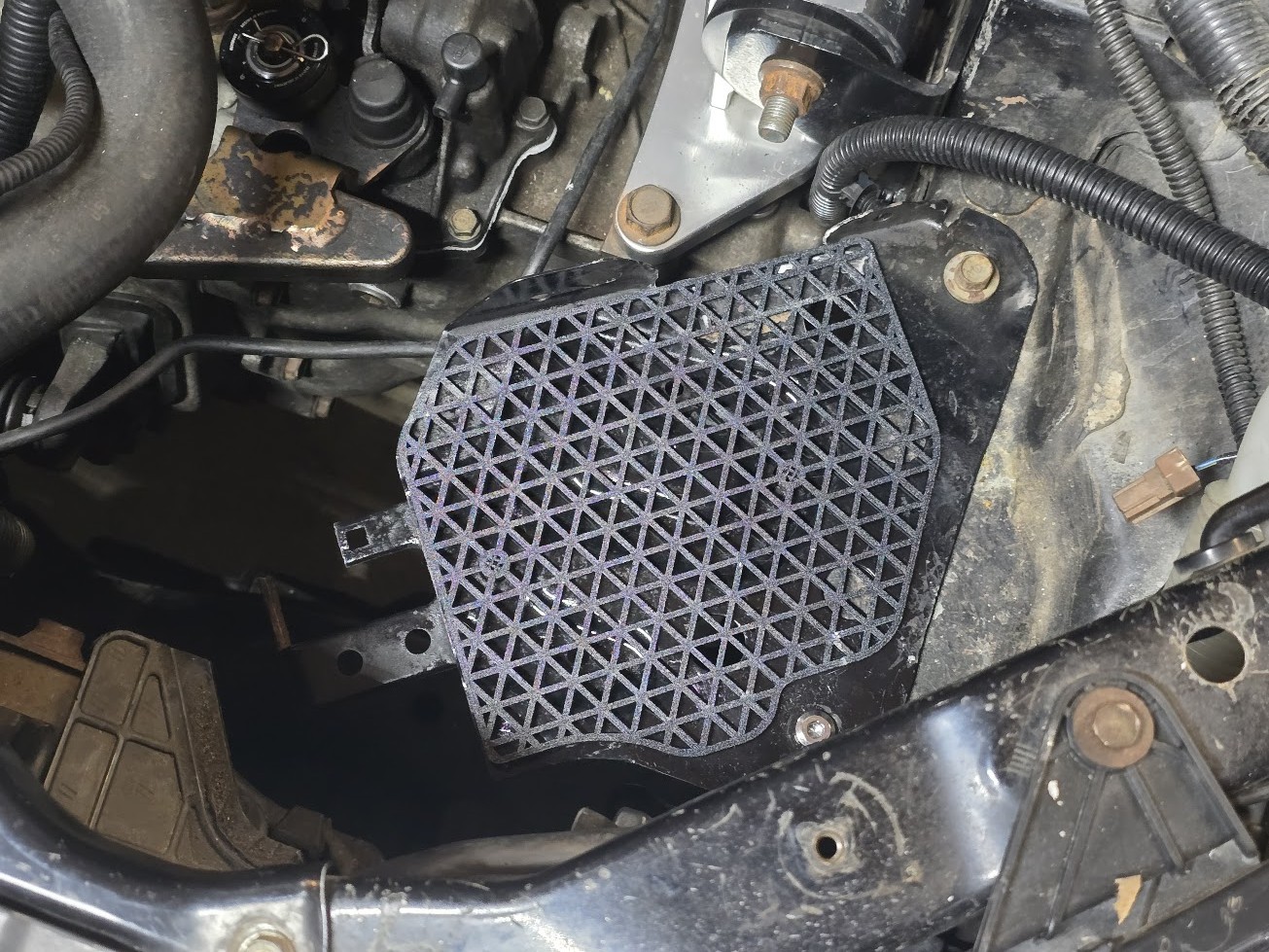 Acura RSX Group 35 Battery Modification | Tray Spacer