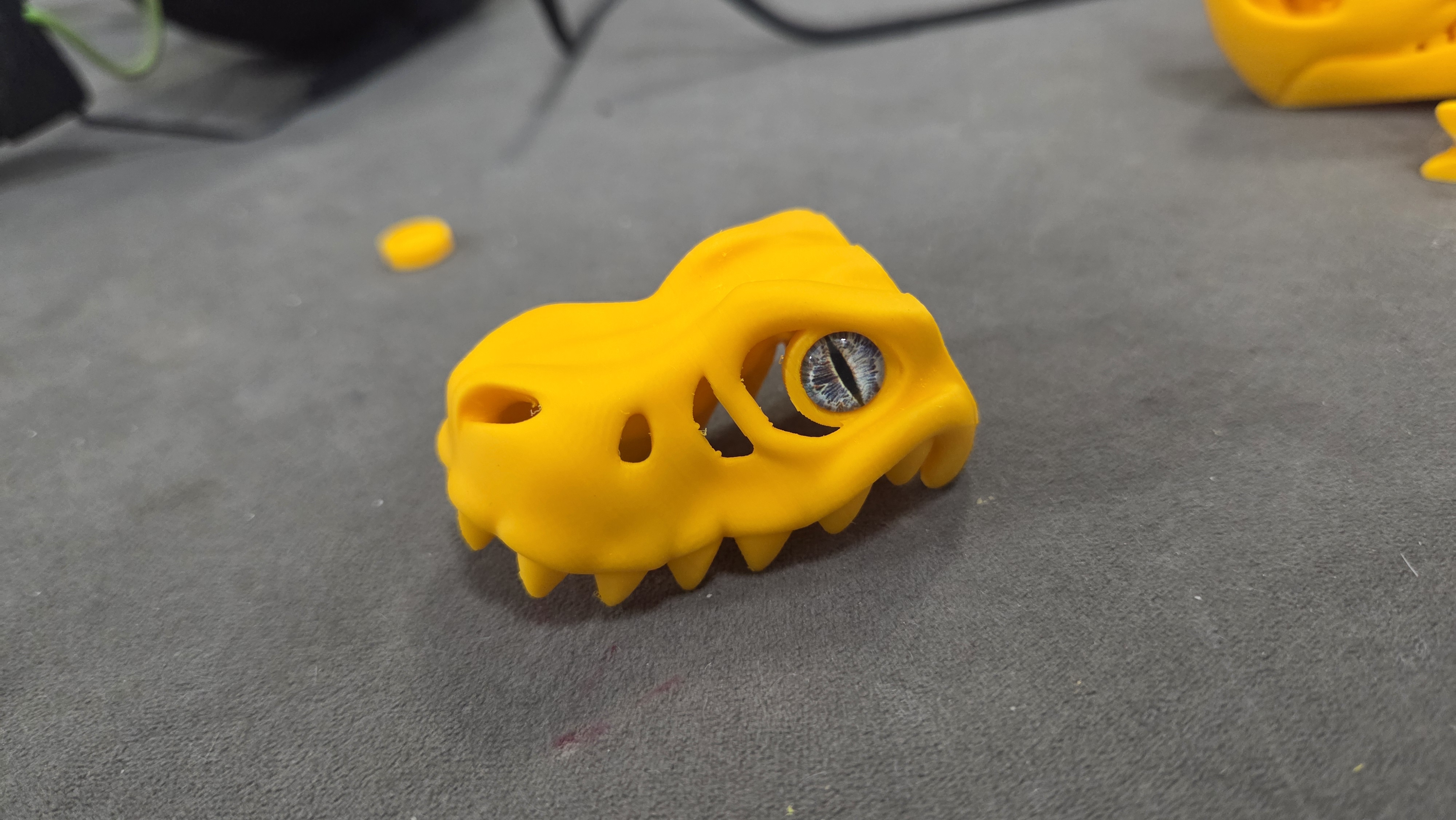 8mm glass eye socket
