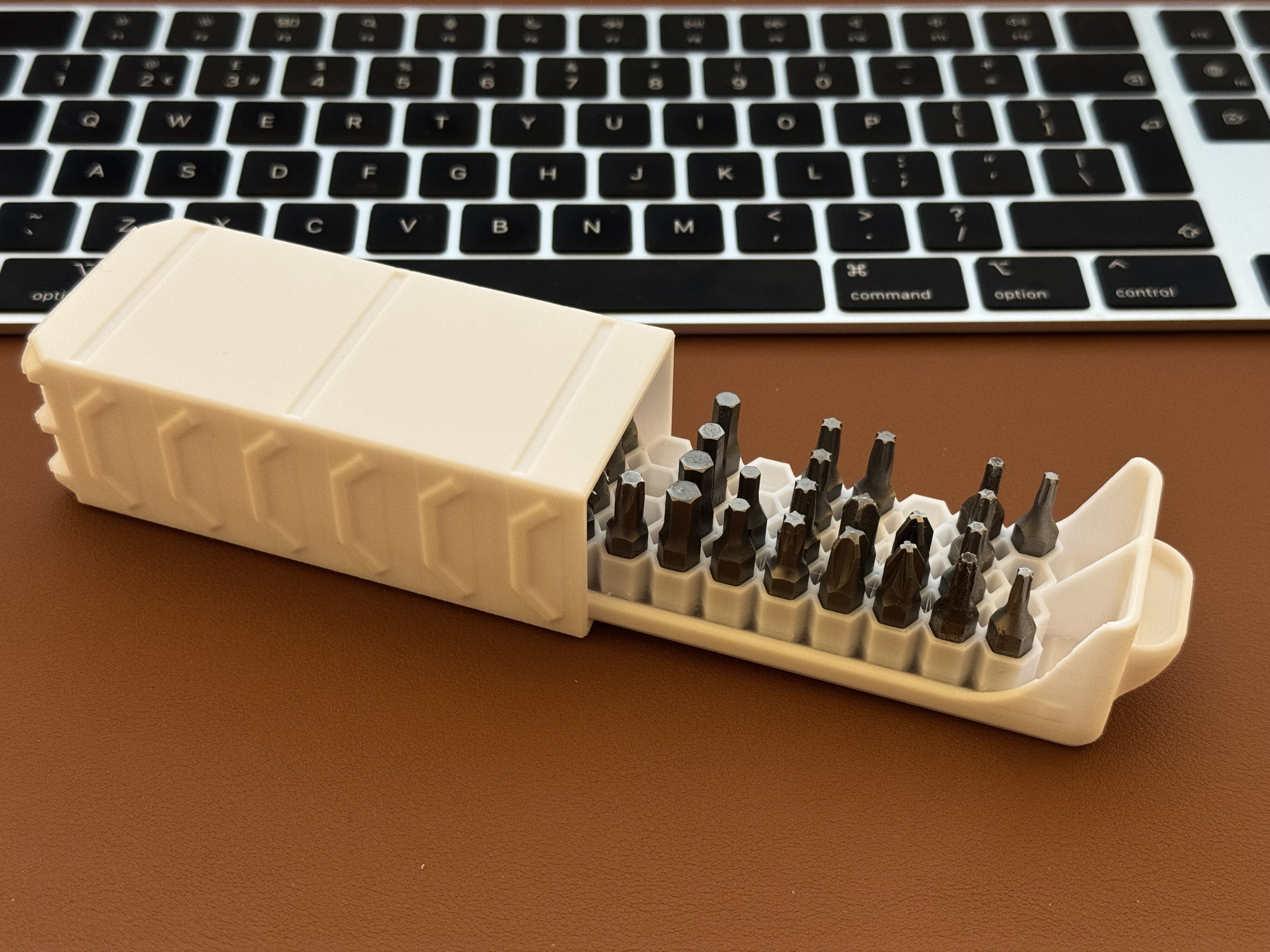 Strong Stackable Hex Bits Organiser